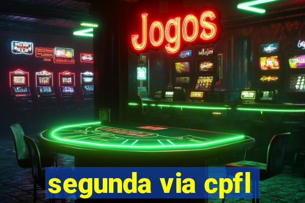 segunda via cpfl